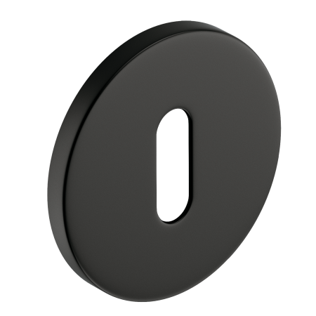 Rozeta okrągła SLIM na klucz czarna