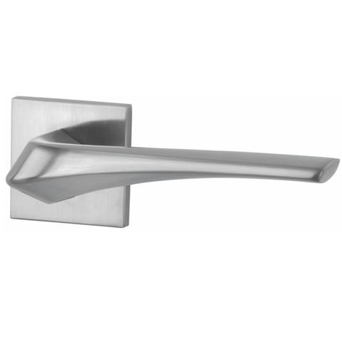 Przejdź do produktu Klamka Heavy FIT chrom-satyna szyld kwadratowy VDS  