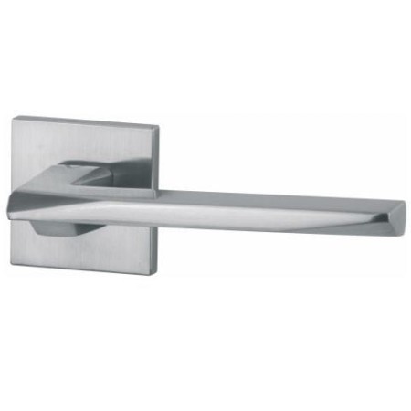 Klamka Zoe FIT chrom-satyna szyld kwadratowy VDS