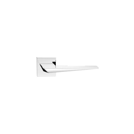 Klamka Blade chrom połysk szyld kwadratowy Corona