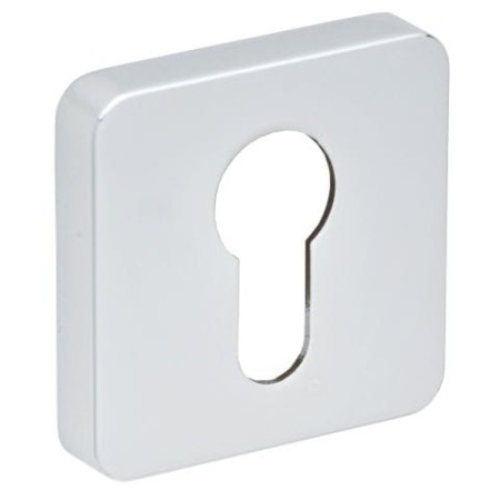 Rozeta kwadratowa R71 chrom wkładka