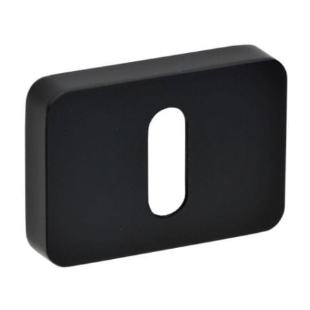 Rozeta prostokątna R71 czarna klucz
