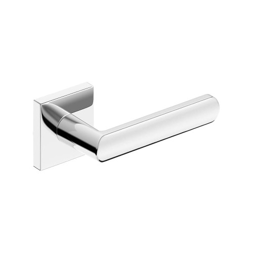 Przejdź do produktu Klamka Icona Q slim chrom połysk szyld kwadratowy Corona 