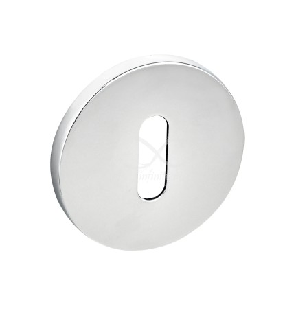 ROZETA OKRĄGŁA RCC S 701 KLUCZ - CHROM POŁYSK