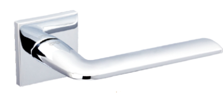 Klamka Stinger Fit KSR B00 szyld kwadratowy chrom połysk Infinity Line