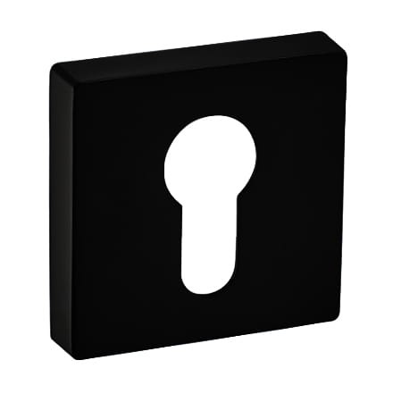 Przejdź do produktu Rozeta kwadratowa RGQ B02 wkładka czarna 