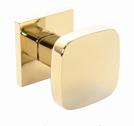 GAŁKA KWADRAT RUCHOMA GKZ G00 P ZŁOTA POŁYSK