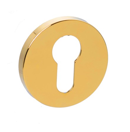 ROZETA OKRĄGŁA RFO G02 WKŁADKA - ZŁOTA POŁYSK