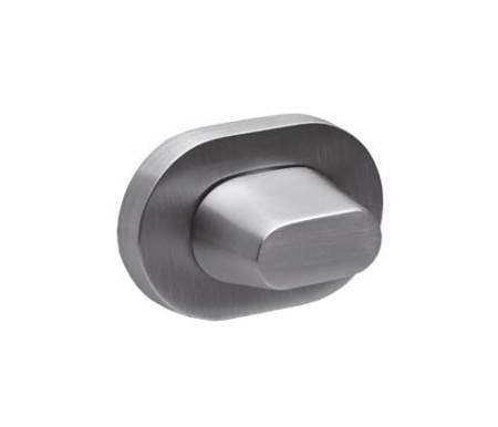 Rozeta owalna R75 chrom szczotkowany WC