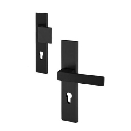 Klamka+pochwyt Haga ++ AXA F8 czarna