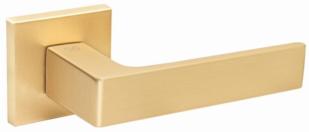 Klamka Apollo Fit KAF M G00 rozeta kwadratowa złoty - mat Infinity Line
