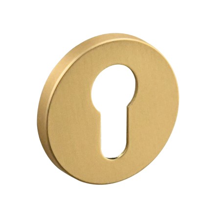 Rozeta okrągła FIT RFO MG02 wkładka złoty-mat