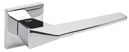 Klamka Ice Fit KCE 700 rozeta kwadratowa chrom Italian Design