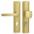 Klamka + gałka Prestige FLEX AXA F3 złota