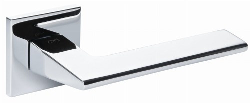 Przejdź do produktu Klamka Shark FIT KSH 700 chrom połysk szyld kwadratowy Infinity Line