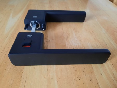 Klamka R8 One Smart2Lock grafitowo-czarna Griffwerk