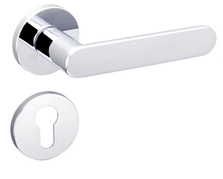 Klamka Wenus Fit KWF O 700 chrom połysk szyld okrągły Infinity Line