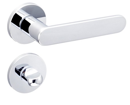 Klamka Wenus Fit KWF O 700 chrom połysk szyld okrągły Infinity Line