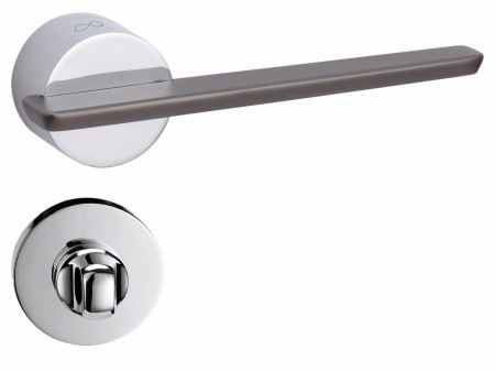 Klamka Gemello KGML 700/200 szyld okrągły chrom/tytan Italian Design