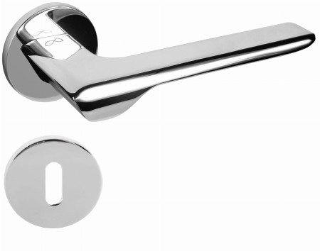 Klamka Linea KLIN S O 700 szyld okrągły slim Italian Design