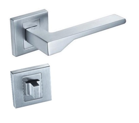 Klamka Nove KNV M700 rozeta kwadratowa chrom - mat Infinity Line