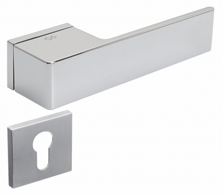 Klamka Polo KPOL M700 szyld RRT chrom - mat Italian Design