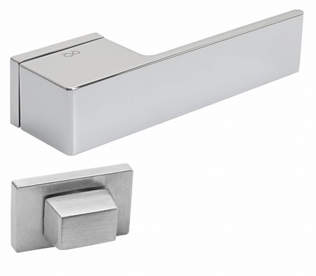 Klamka Polo KPOL M700 szyld RRT chrom - mat Italian Design