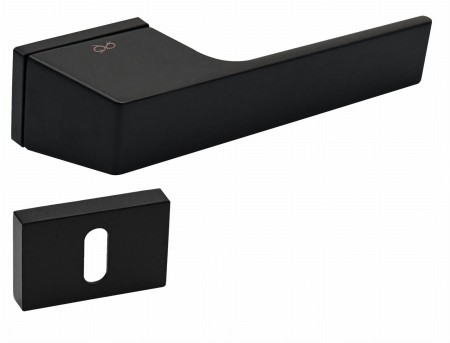 Klamka Sky KSKY B00 szyld RRT czarna Italian Design