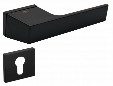 Klamka Sky KSKY B00 szyld RRT czarna Italian Design