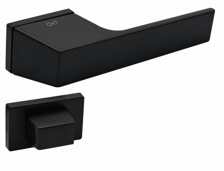 Klamka Sky KSKY B00 szyld RRT czarna Italian Design