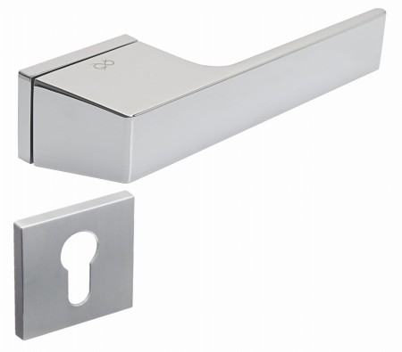 Klamka Sky KSKY M700 szyld RRT chrom - mat Italian Design