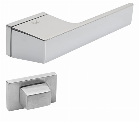 Klamka Sky KSKY M700 szyld RRT chrom - mat Italian Design