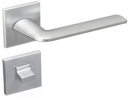 Klamka Stinger Fit KSR M700 chrom - mat szyld kwadratowy Infinity Line