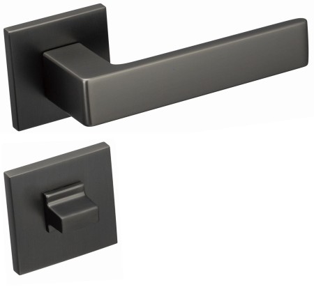 Klamka Apollo FIT KAF 200 szyld kwadratowy tytan Infinity Line