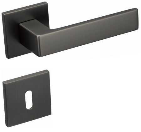 Klamka Apollo FIT KAF 200 szyld kwadratowy tytan Infinity Line