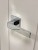 Klamka Apollo KAO 700 chrom połysk szyld kwadratowy Infinity Line