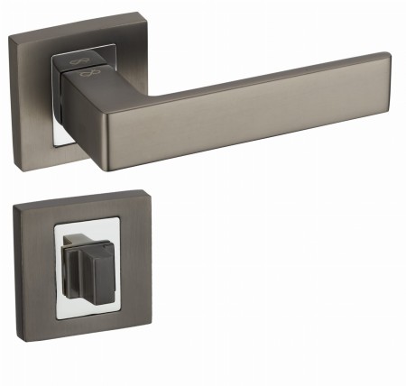 Klamka Apollo KAO 200 tytan szyld kwadratowy Infinity Line