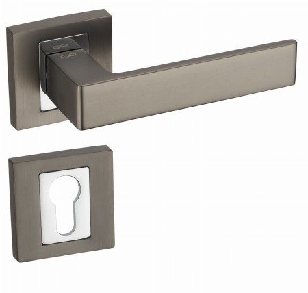 Klamka Apollo KAO 200 tytan szyld kwadratowy Infinity Line