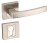 Klamka Hermes KHR 300 satyna szyld kwadratowy Infinity Line
