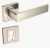Klamka Platon KPL 300 satyna szyld kwadratowy Infinity Line