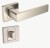 Klamka Platon KPL 300 satyna szyld kwadratowy Infinity Line