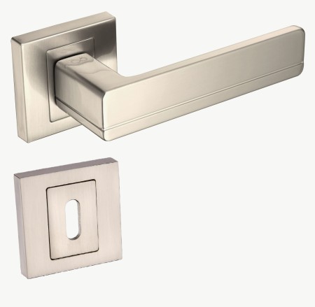 Klamka Platon KPL 300 satyna szyld kwadratowy Infinity Line