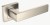 Klamka Platon KPL 300 satyna szyld kwadratowy Infinity Line