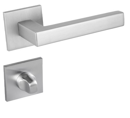 Klamka Stella KSTE S M7OO chrom mat szyld kwadratowy slim Italian Design