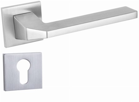 Klamka Etna KETA S M700 szyld kwadratowy slim Italian Design