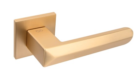 Klamka Bohema KBH MG00 rozeta kwadratowa złoty - mat Infinity Line