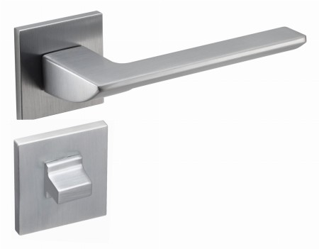 Klamka Astra Fit KSA M700 rozeta kwadratowa chrom - mat  Infinity Line