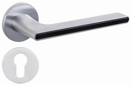 Klamka Ferrara KFRA S O M700/B00 szyld okrągły Italian Design