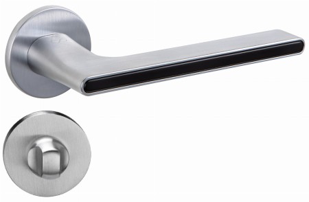 Klamka Ferrara KFRA S O M700/B00 szyld okrągły Italian Design