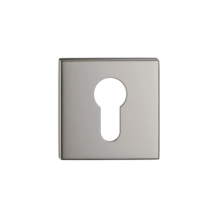 Rozeta kwadratowa SLIM na wkładkę gunmetal